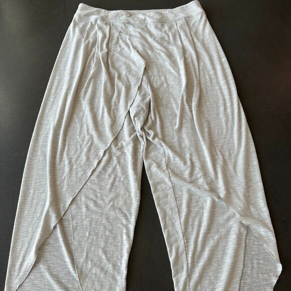 Free People Intimately Split Hem Pant - Medium - Heather Oatmeal - Picture 1 of 10